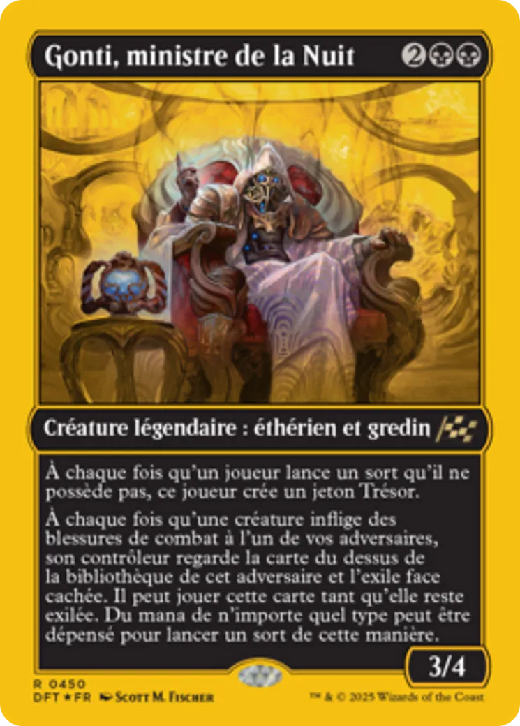 Gonti, ministre de la Nuit — Aetherdrift — Magic: The Gathering