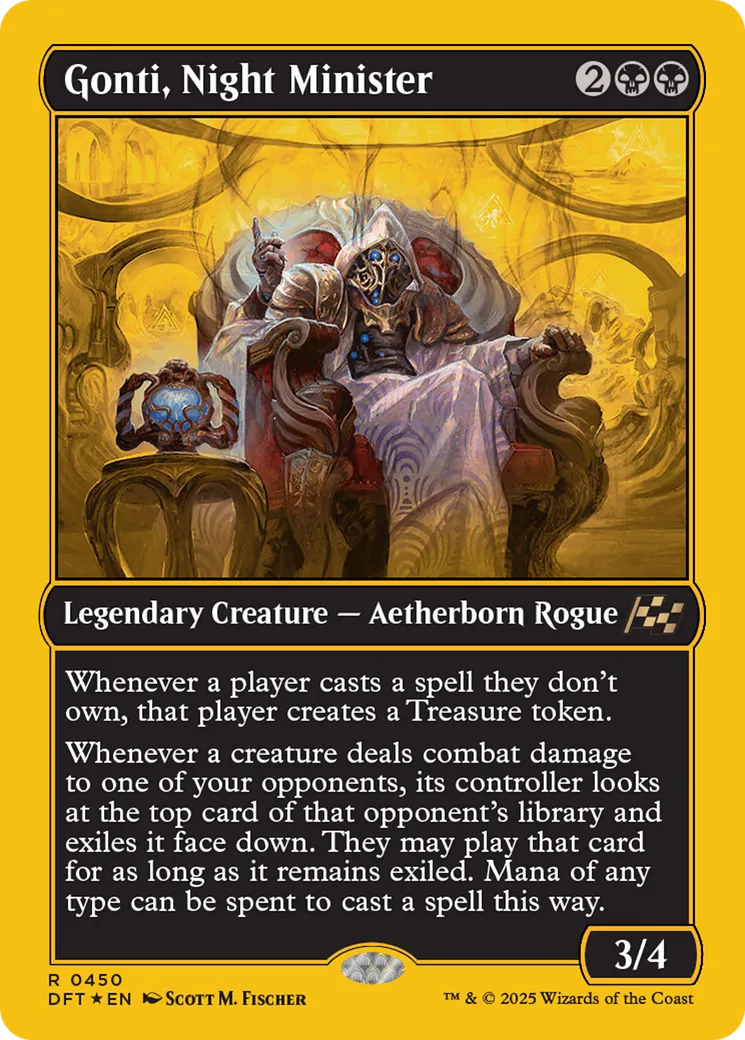 Gonti, Night Minister — Aetherdrift — Magic: The Gathering