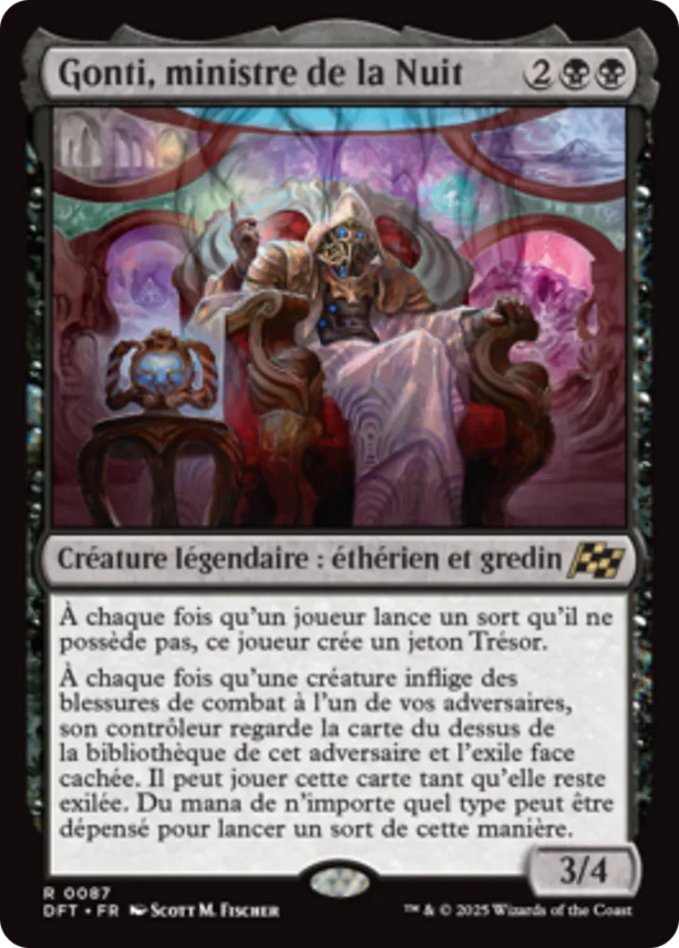 Gonti, ministre de la Nuit — Aetherdrift — Magic: The Gathering