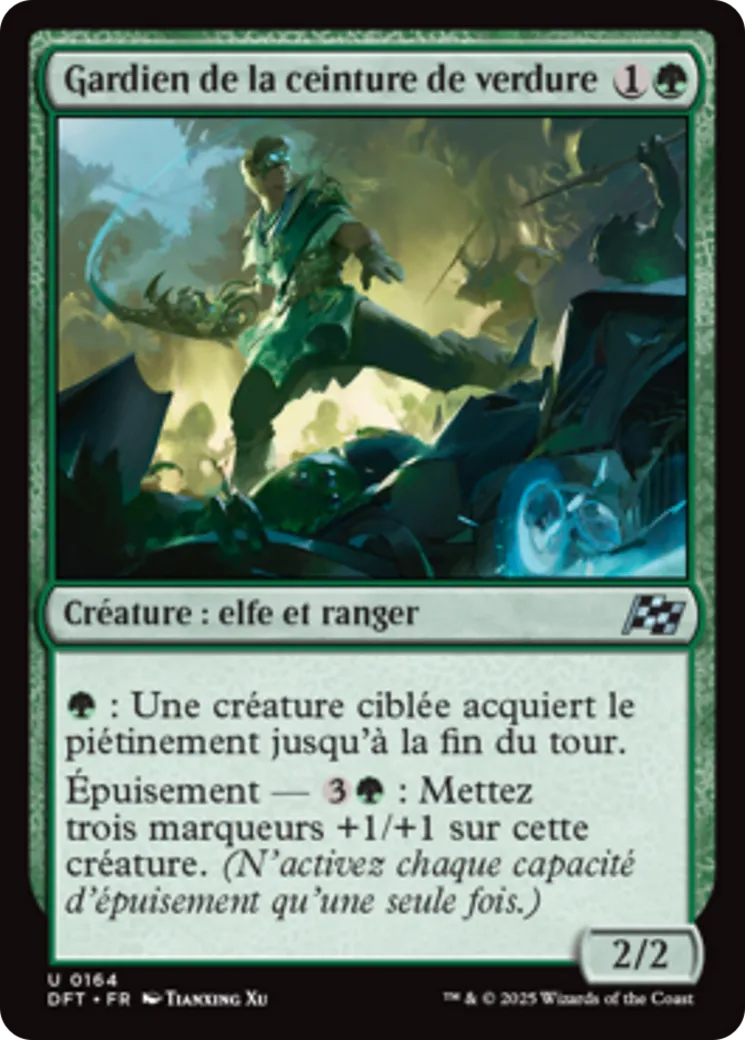 Gardien de la ceinture de verdure — Aetherdrift — Magic: The Gathering
