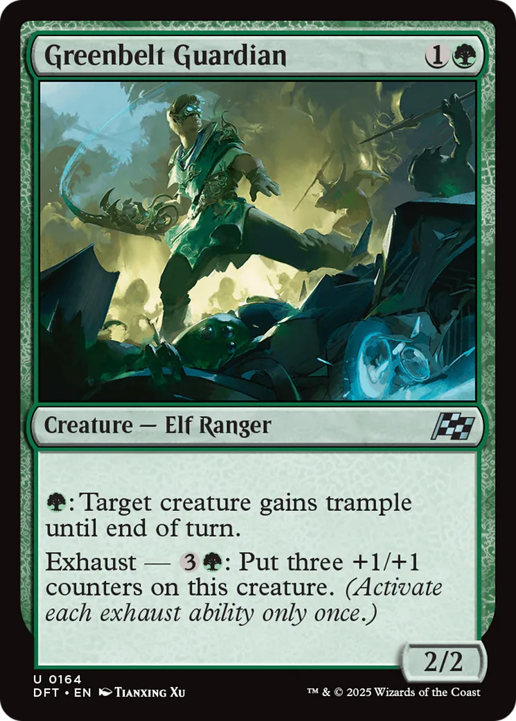 Greenbelt Guardian — Aetherdrift — Magic: The Gathering