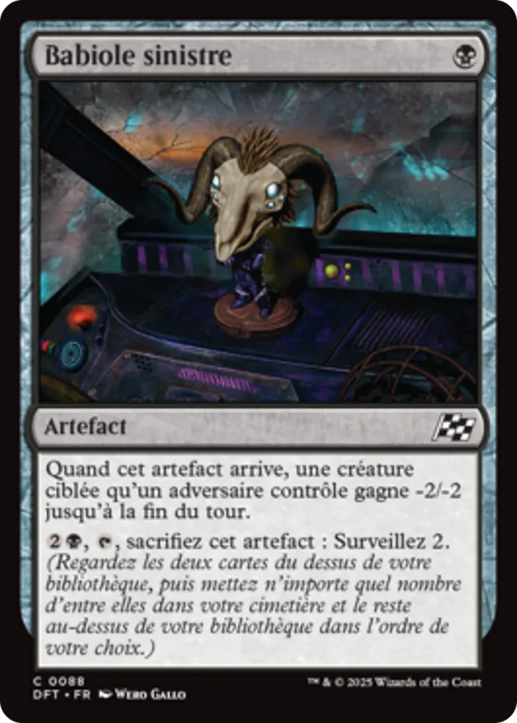 Babiole sinistre — Aetherdrift — Magic: The Gathering