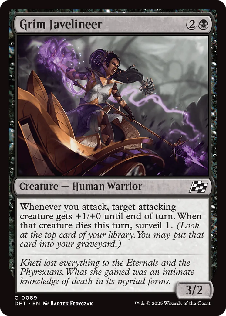 Javelinière sinistre — Aetherdrift — Magic: The Gathering