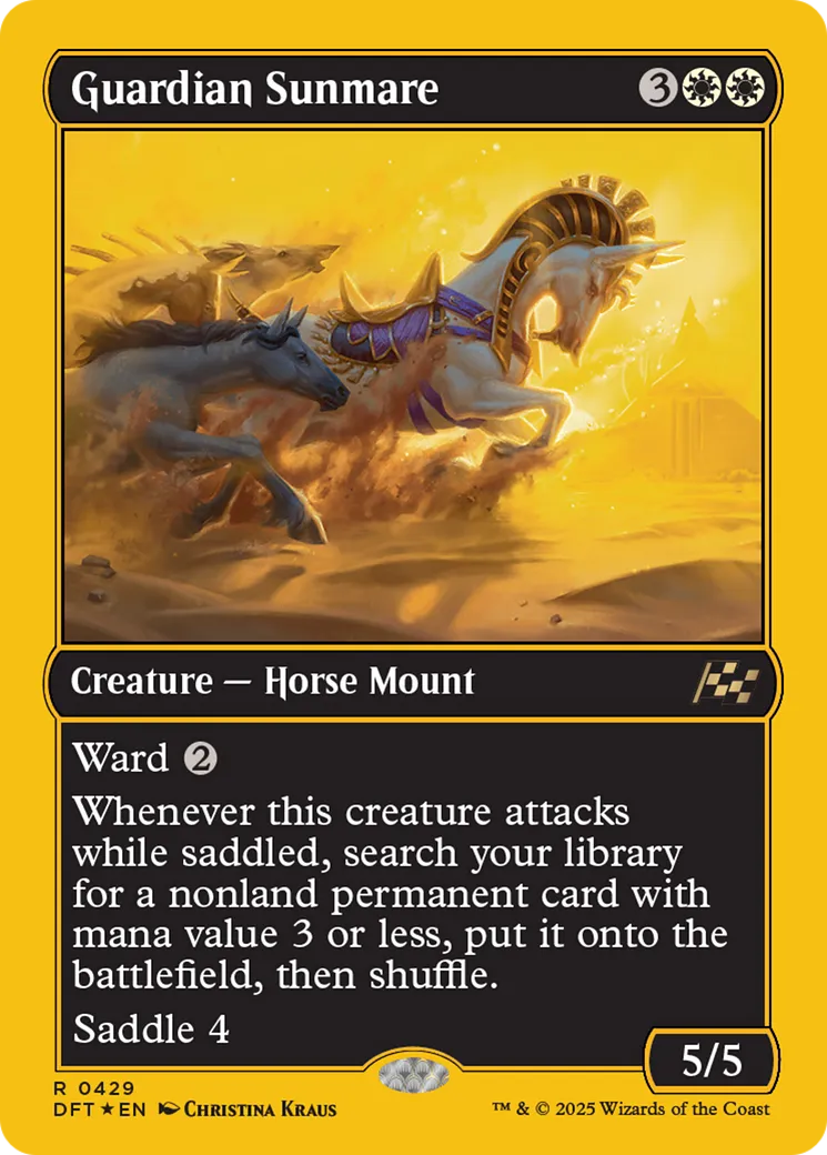 Guardian Sunmare — Aetherdrift — Magic: The Gathering