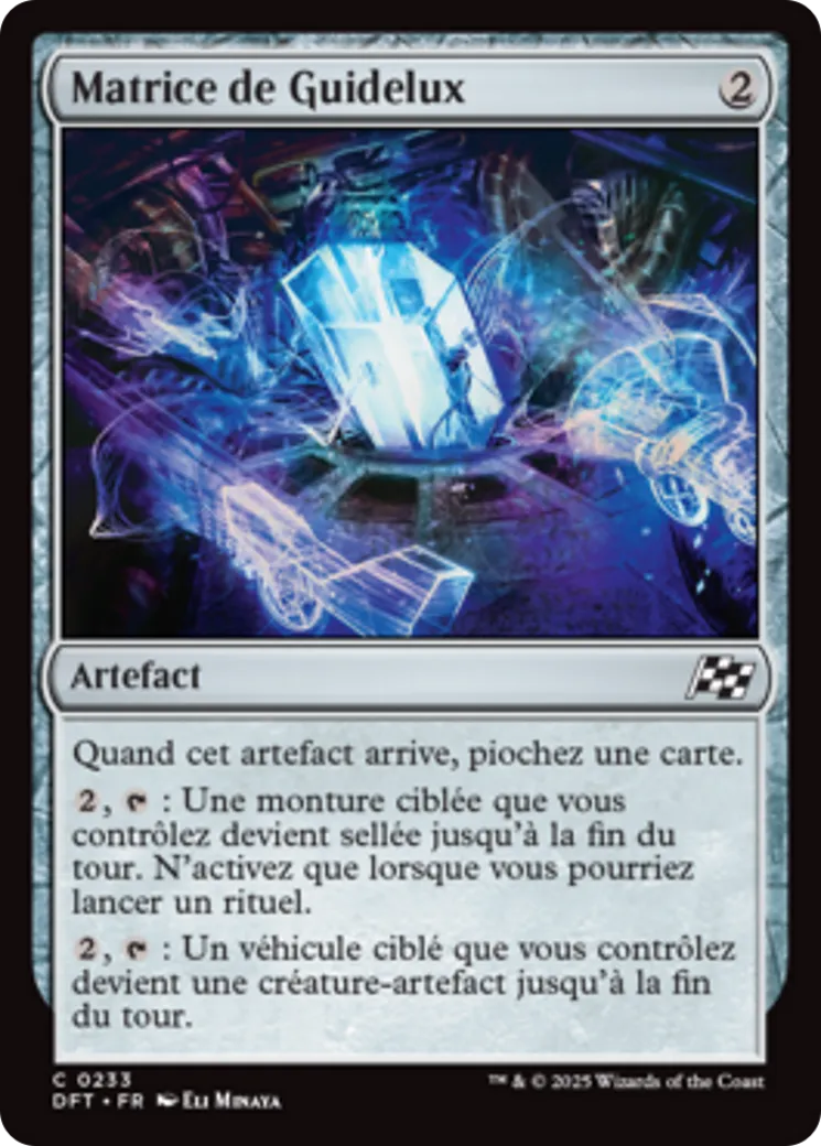 Matrice de Guidelux from Aetherdrift - Magic: The Gathering