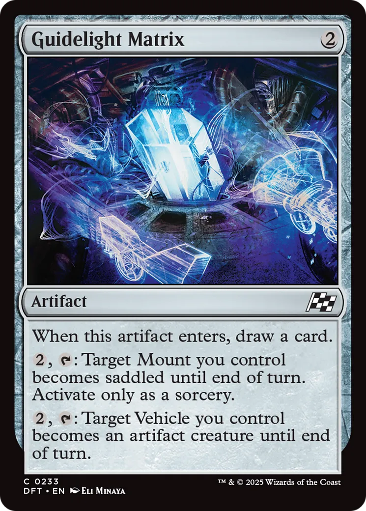 Matrice de Guidelux — Aetherdrift — Magic: The Gathering