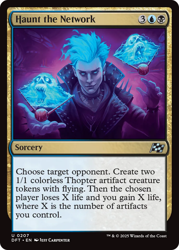 Haunt the Network — Aetherdrift — Magic: The Gathering