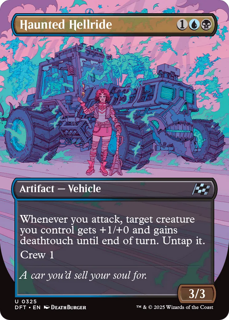 Haunted Hellride — Aetherdrift — Magic: The Gathering