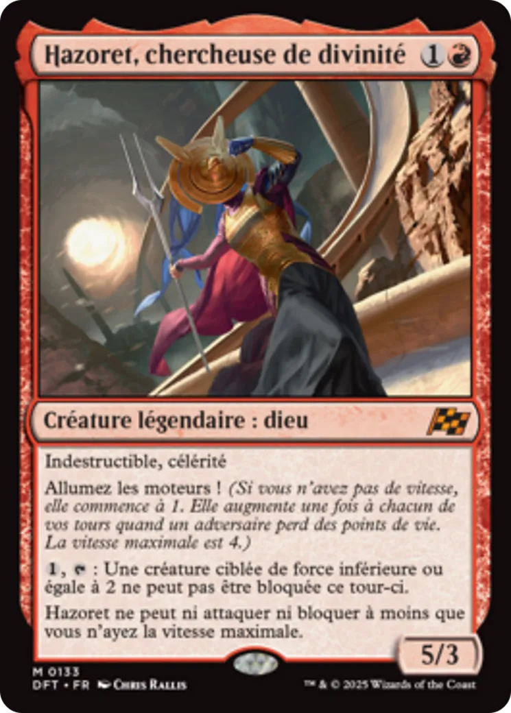 Hazoret, chercheuse de divinité — Aetherdrift — Magic: The Gathering