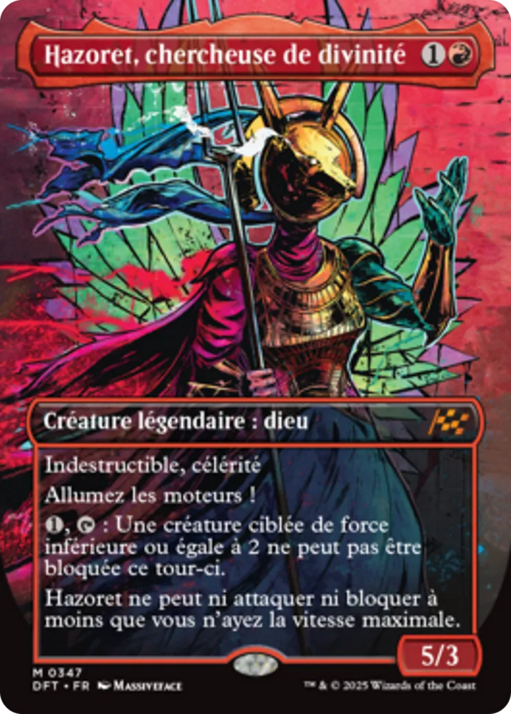 Hazoret, chercheuse de divinité — Aetherdrift — Magic: The Gathering