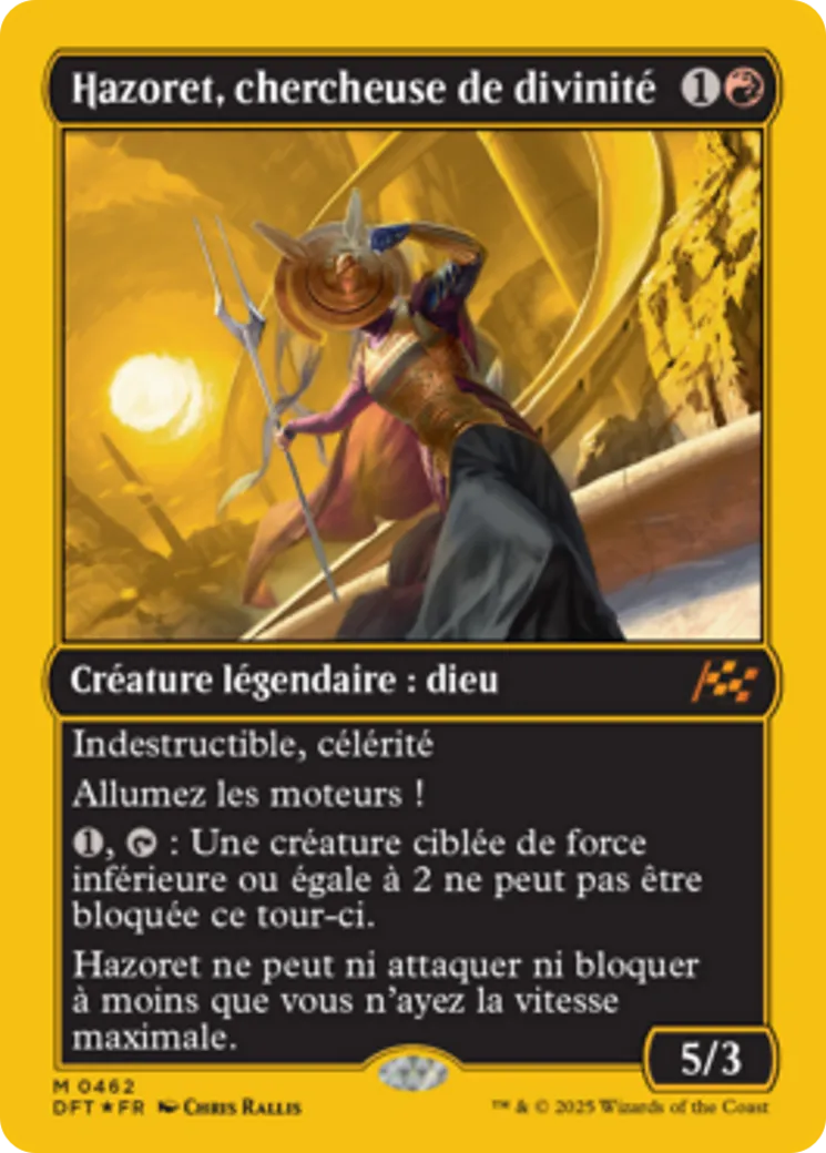 Hazoret, chercheuse de divinité — Aetherdrift — Magic: The Gathering