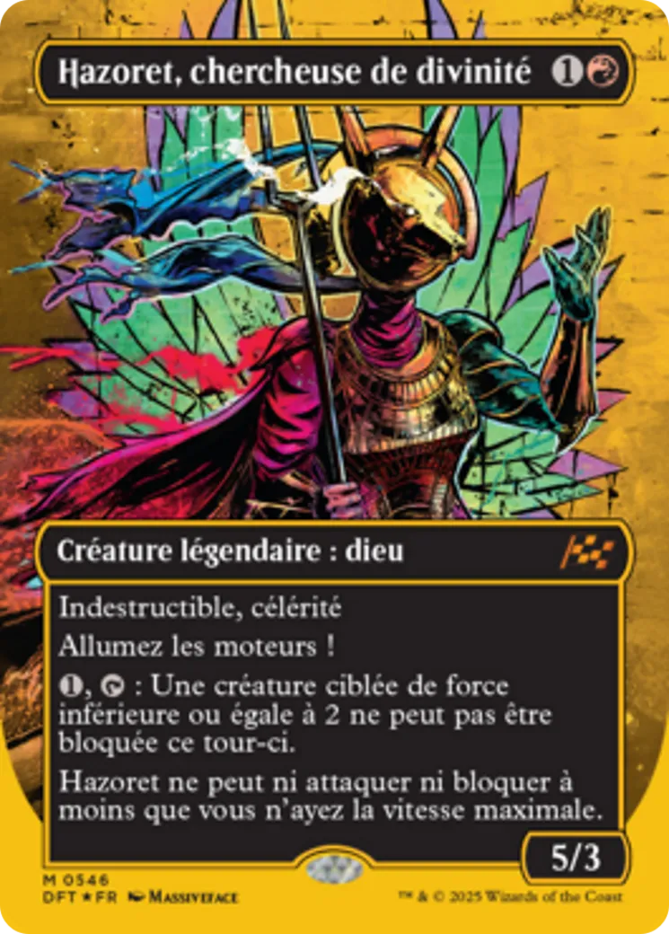 Hazoret, chercheuse de divinité — Aetherdrift — Magic: The Gathering