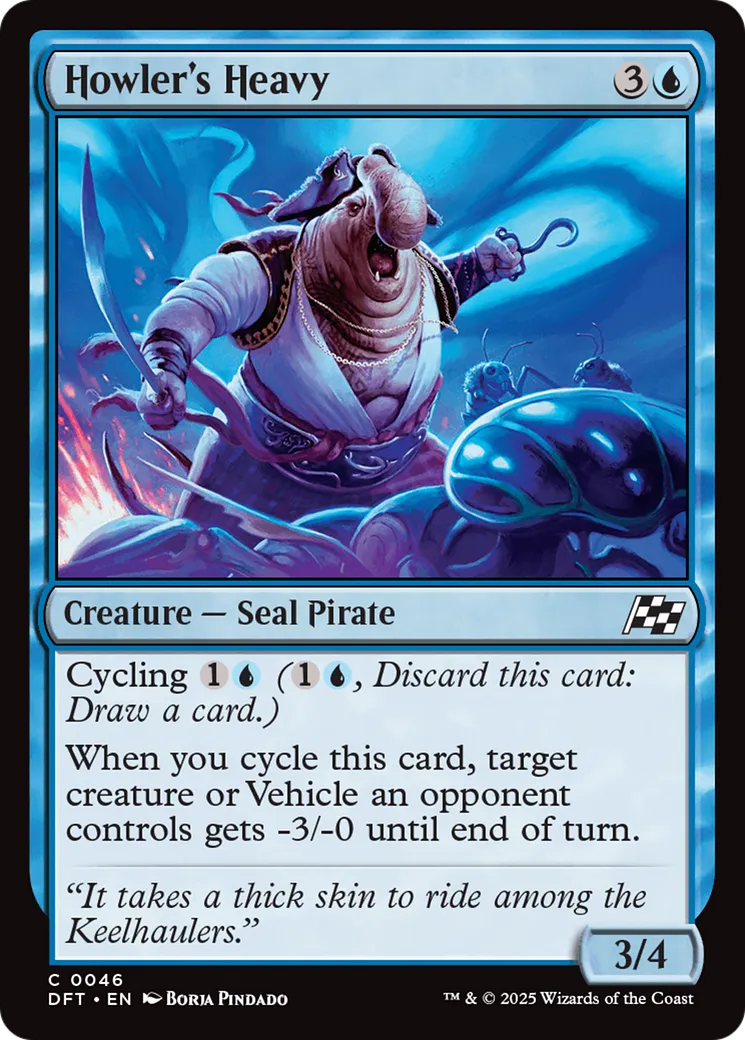 Howler's Heavy — Aetherdrift — Magic: The Gathering