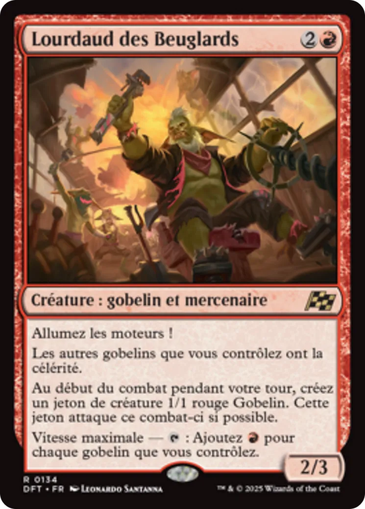 Lourdaud des Beuglards — Aetherdrift — Magic: The Gathering