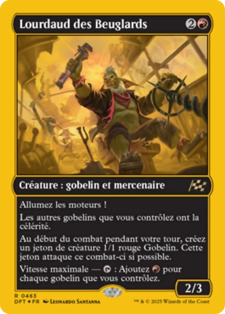 Lourdaud des Beuglards — Aetherdrift — Magic: The Gathering