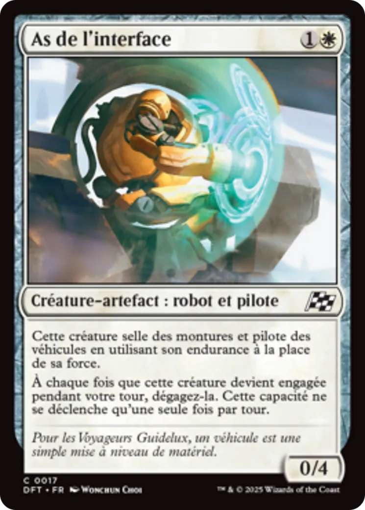 As de l'interface — Aetherdrift — Magic: The Gathering