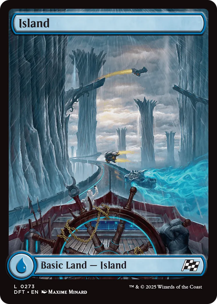 Island — Aetherdrift — Magic: The Gathering