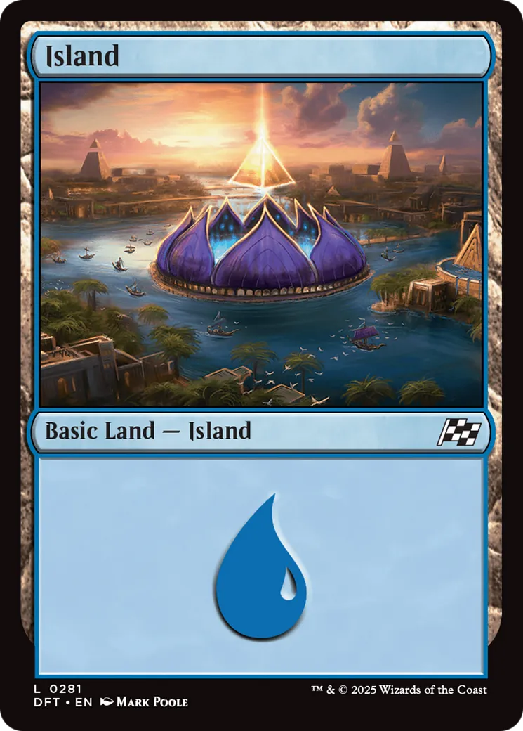 Island — Aetherdrift — Magic: The Gathering