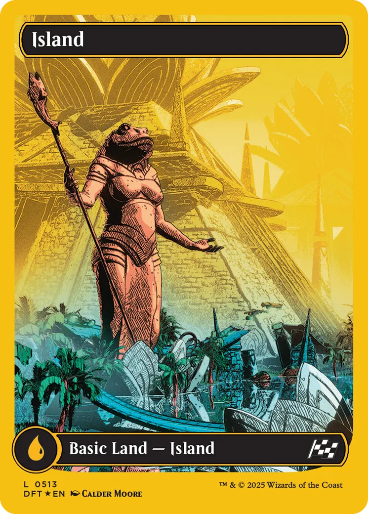 Island — Aetherdrift — Magic: The Gathering