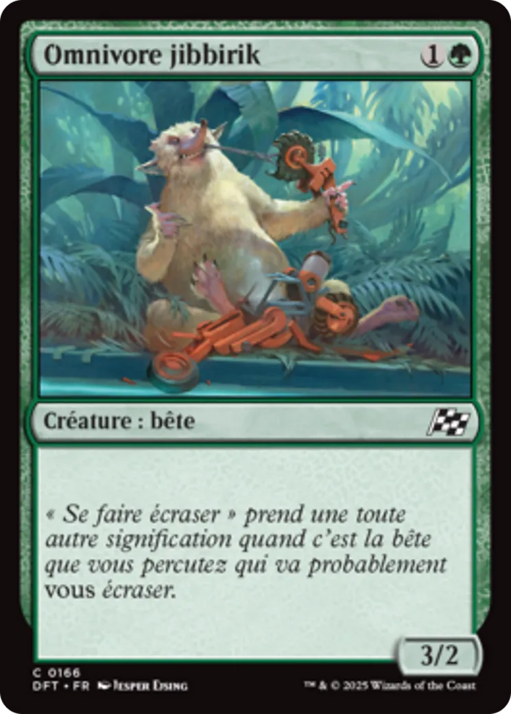 Omnivore jibbirik — Aetherdrift — Magic: The Gathering