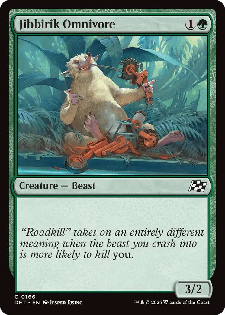Jibbirik Omnivore — Aetherdrift — Magic: The Gathering