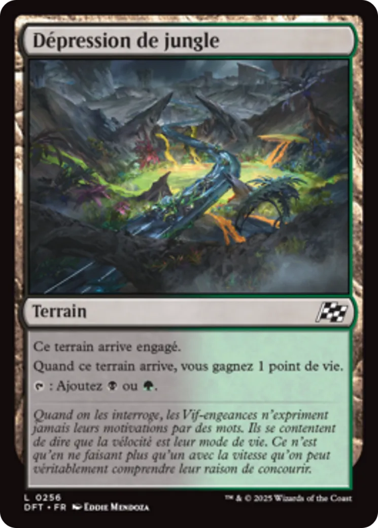 Dépression de jungle — Aetherdrift — Magic: The Gathering