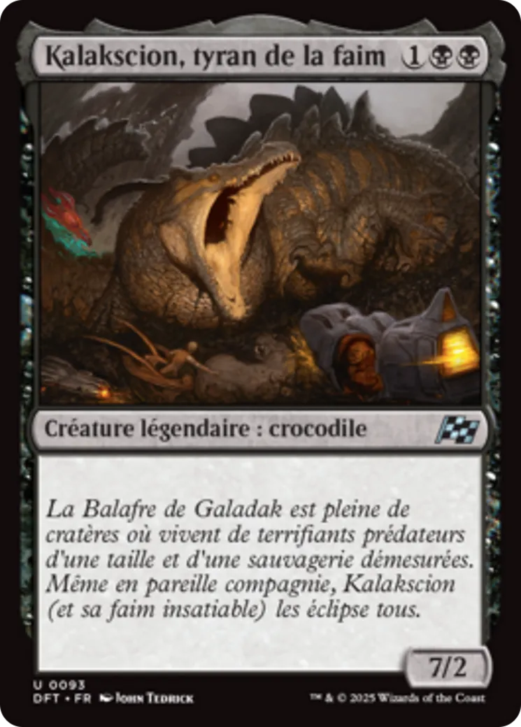 Kalakscion, tyran de la faim — Aetherdrift — Magic: The Gathering