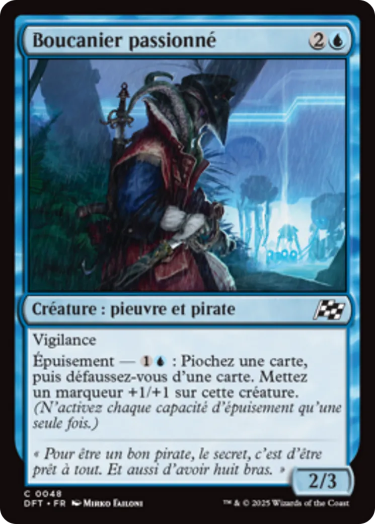Boucanier passionné — Aetherdrift — Magic: The Gathering