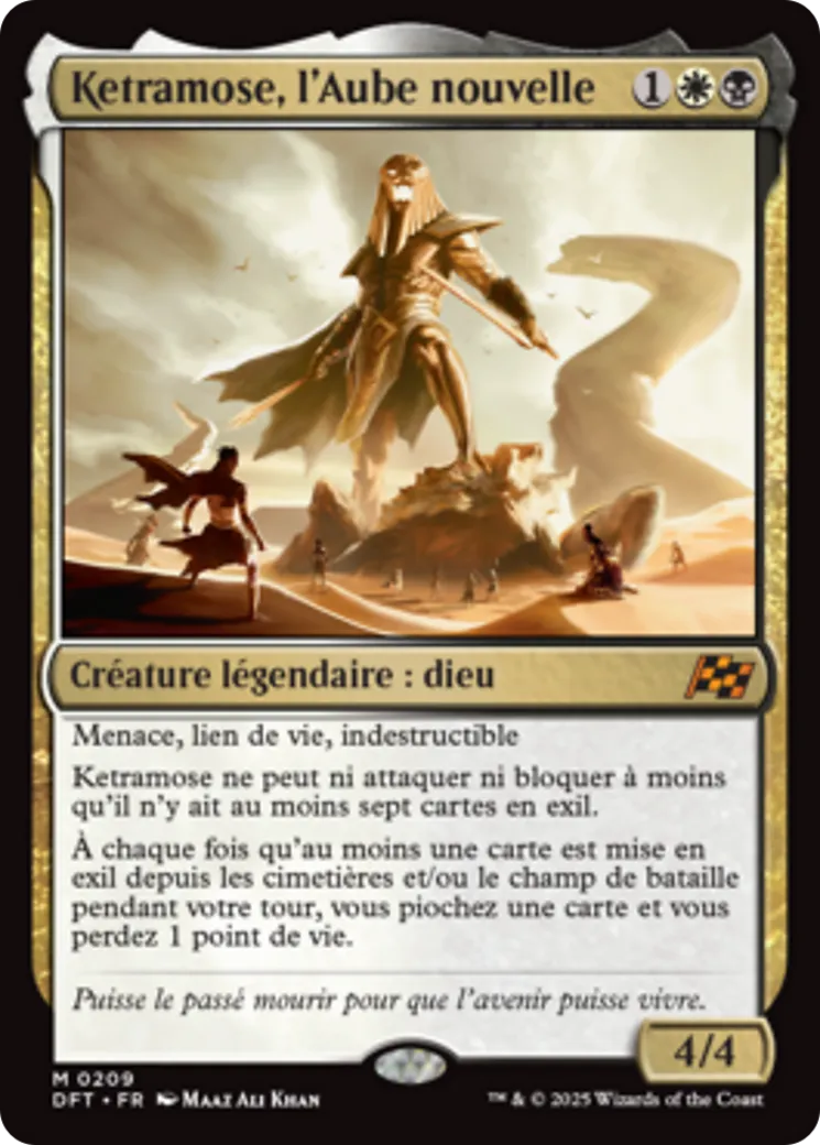 Ketramose, l'Aube nouvelle from Aetherdrift - Magic: The Gathering