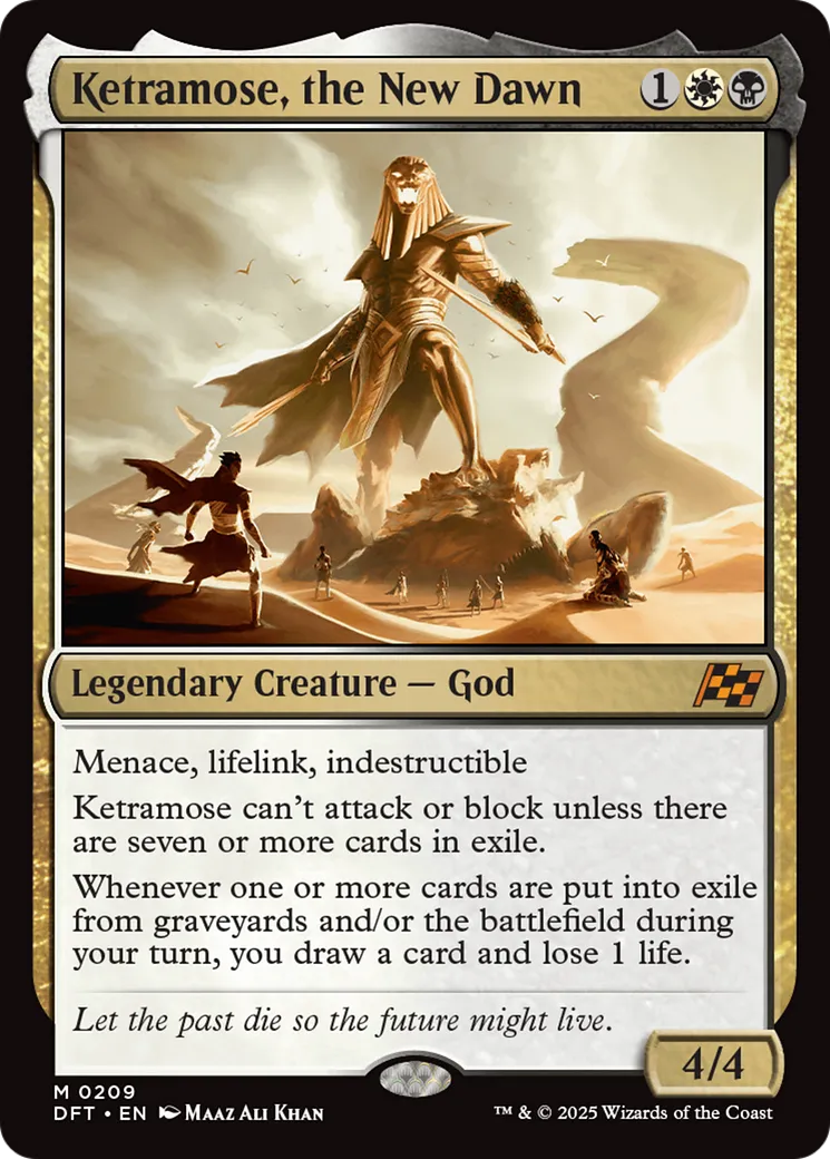 Ketramose, the New Dawn — Aetherdrift — Magic: The Gathering