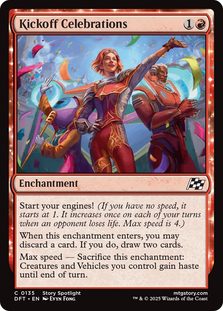 Kickoff Celebrations — Aetherdrift — Magic: The Gathering