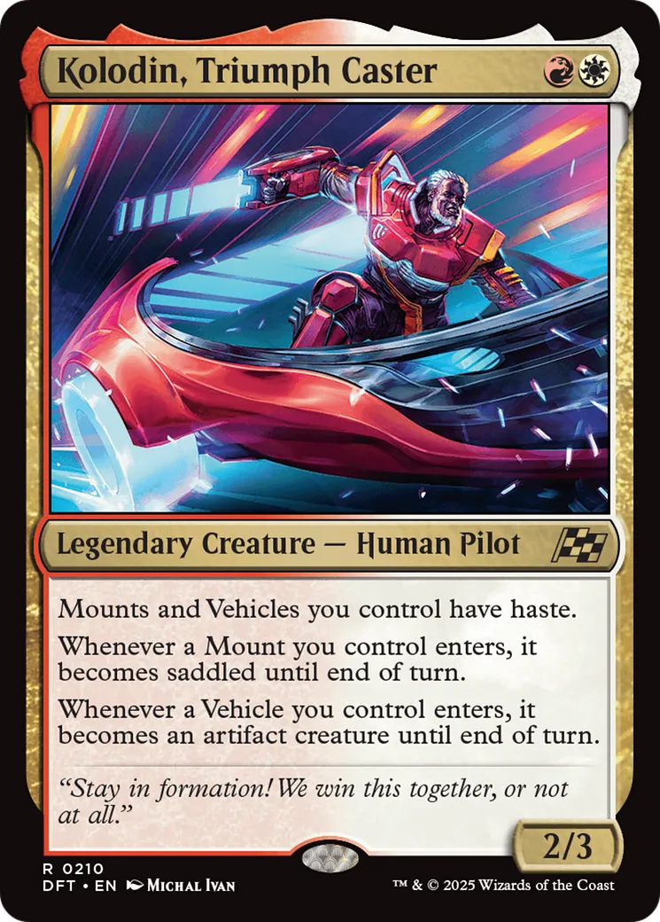 Kolodin, Triumph Caster — Aetherdrift — Magic: The Gathering