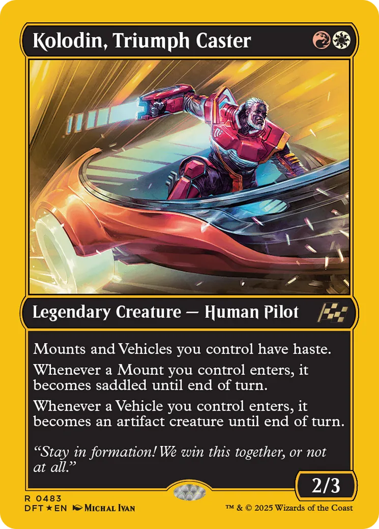 Kolodin, Triumph Caster — Aetherdrift — Magic: The Gathering