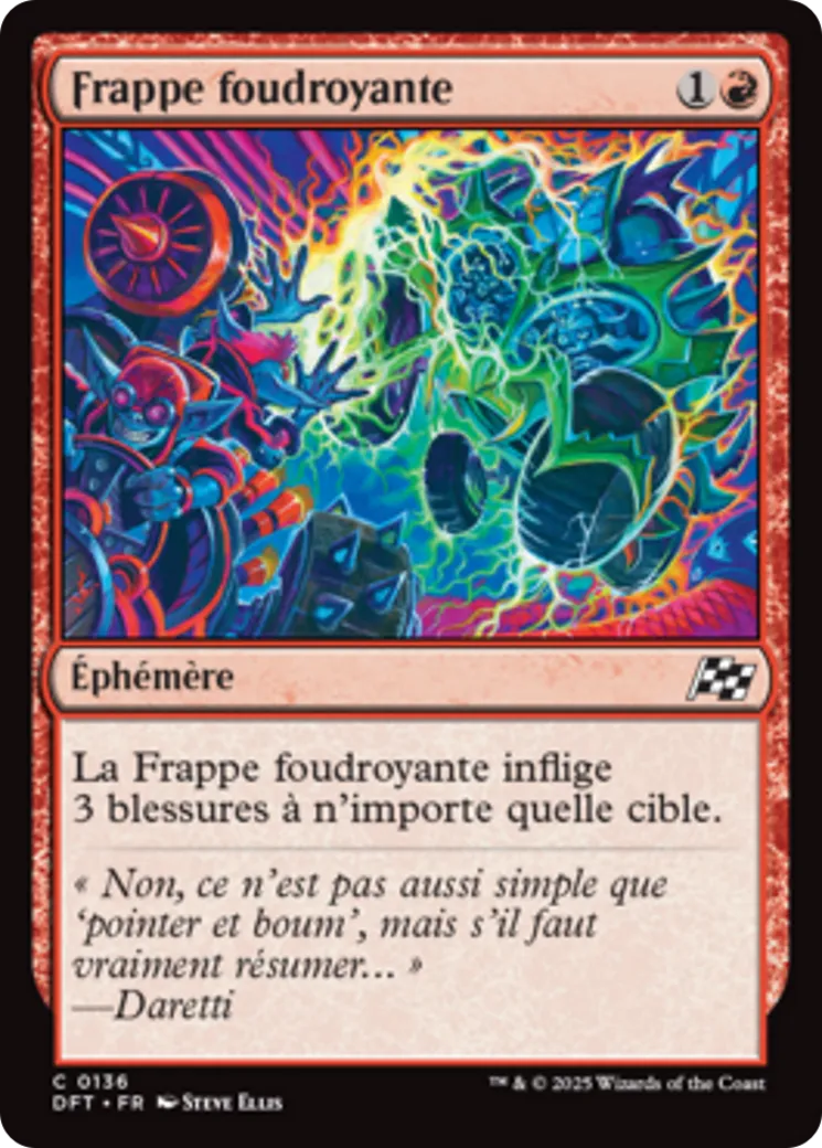 Frappe foudroyante — Aetherdrift — Magic: The Gathering