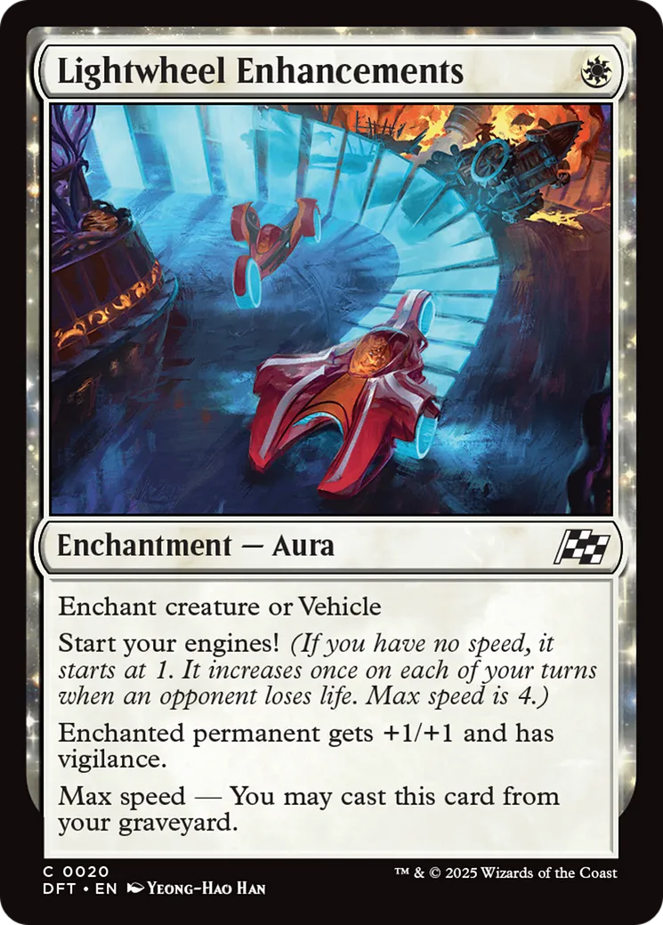 Lightwheel Enhancements — Aetherdrift — Magic: The Gathering