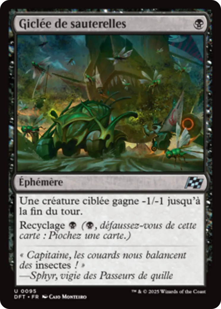Giclée de sauterelles — Aetherdrift — Magic: The Gathering