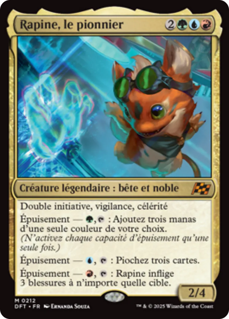 Rapine, le pionnier — Aetherdrift — Magic: The Gathering