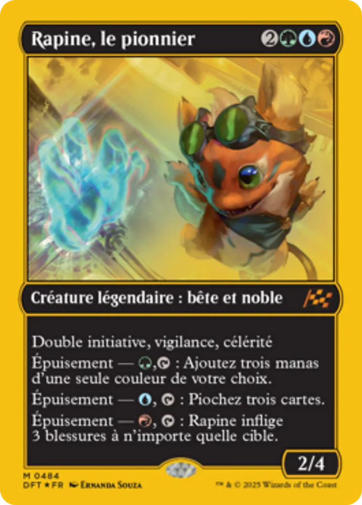 Rapine, le pionnier — Aetherdrift — Magic: The Gathering