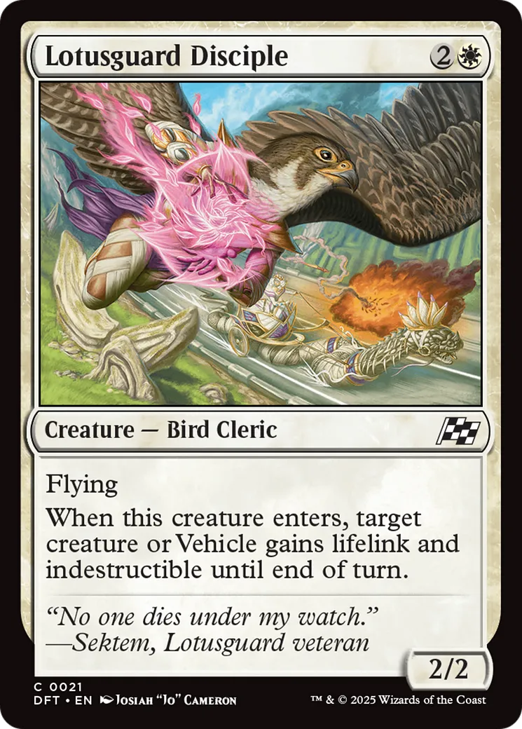 Disciple de la Garde du Lotus — Aetherdrift — Magic: The Gathering