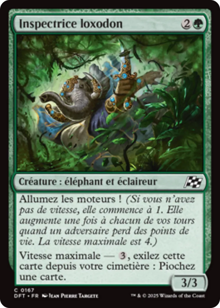 Inspectrice loxodon — Aetherdrift — Magic: The Gathering