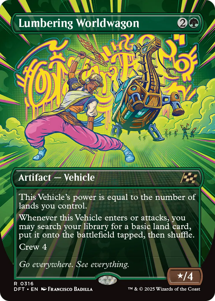 Lumbering Worldwagon from Aetherdrift - Magic: The Gathering