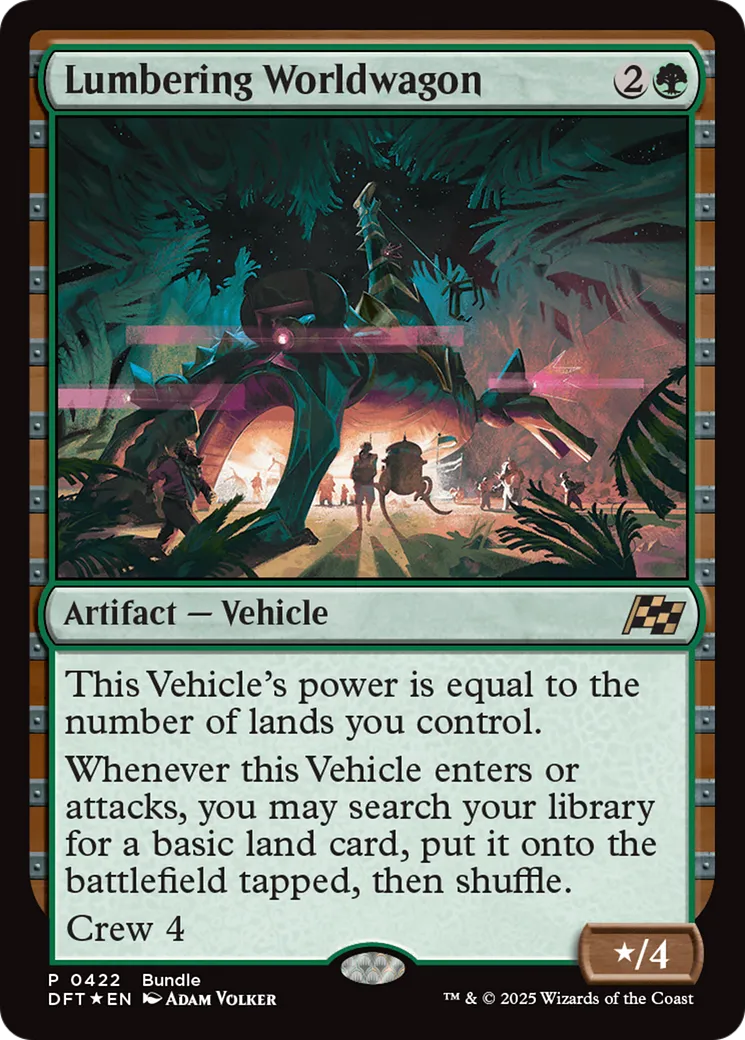 Lumbering Worldwagon — Aetherdrift — Magic: The Gathering