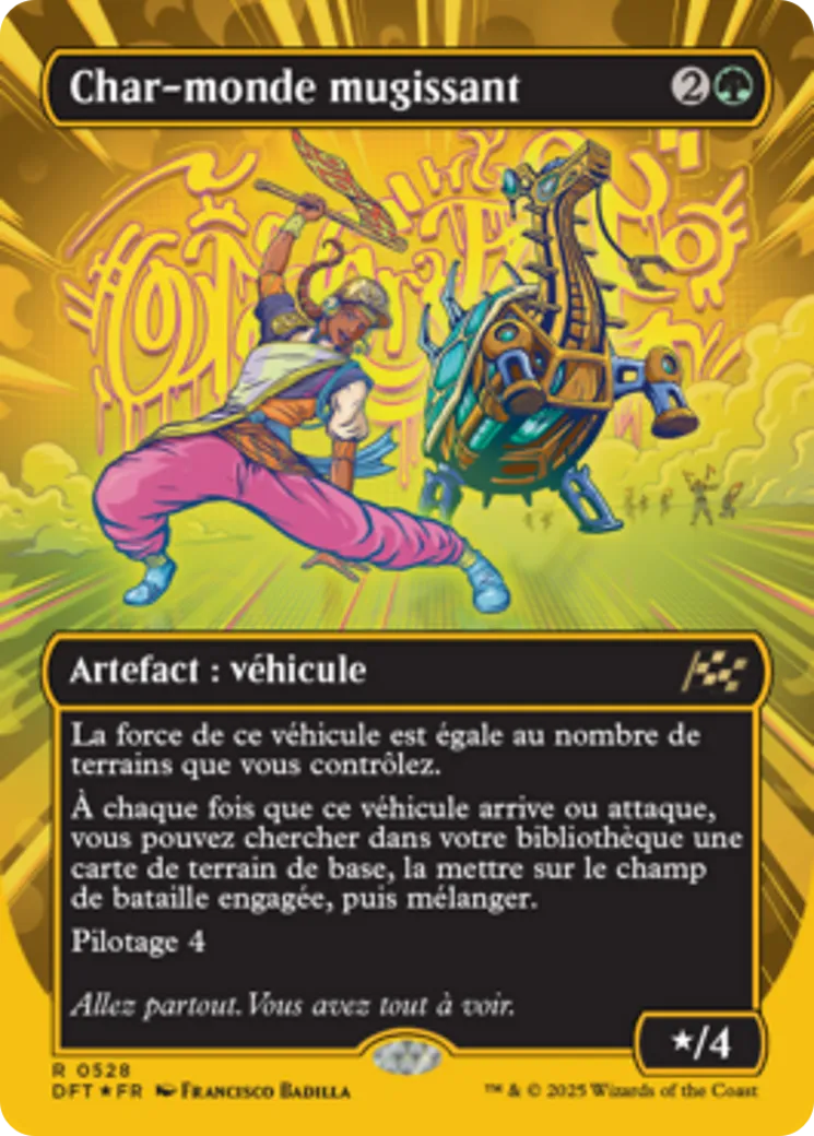 Char-monde mugissant — Aetherdrift — Magic: The Gathering