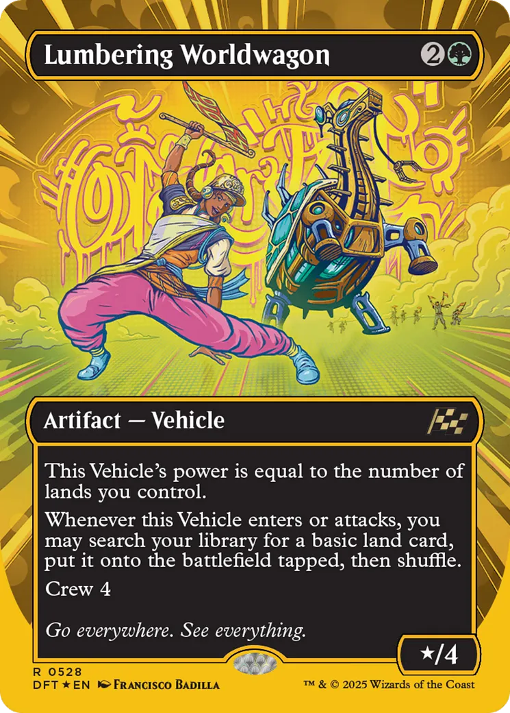Lumbering Worldwagon — Aetherdrift — Magic: The Gathering