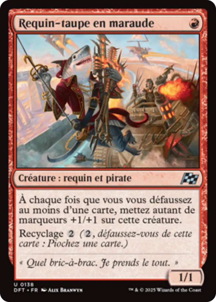 Requin-taupe en maraude — Aetherdrift — Magic: The Gathering