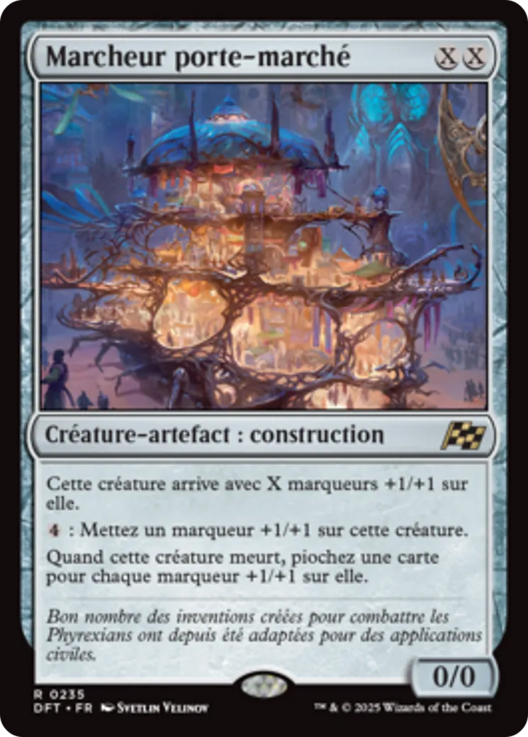 Marcheur porte-marché from Aetherdrift - Magic: The Gathering