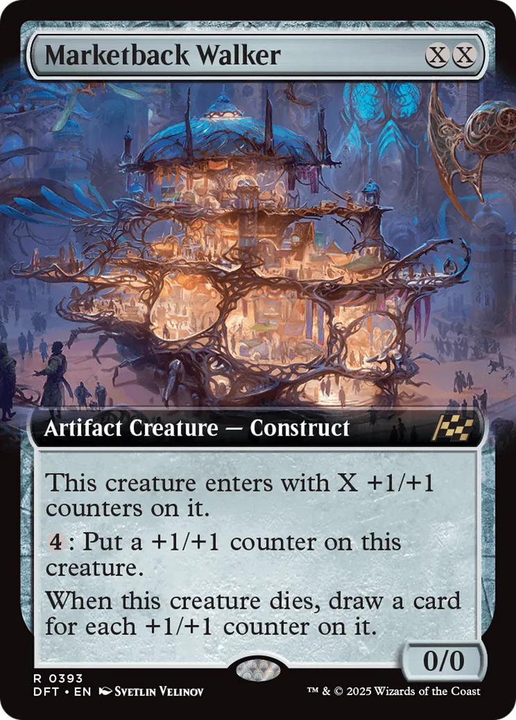 Marketback Walker — Aetherdrift — Magic: The Gathering