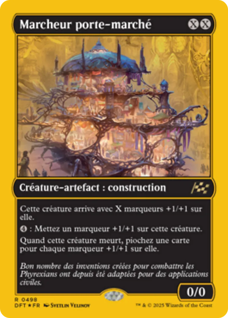 Marcheur porte-marché — Aetherdrift — Magic: The Gathering