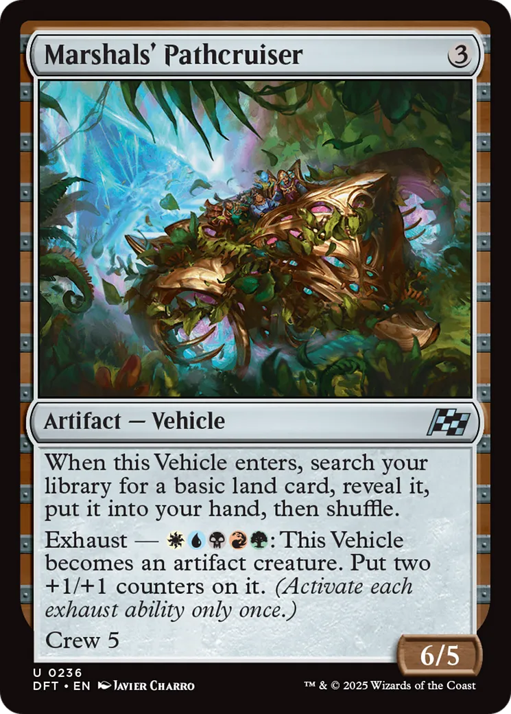 Marshals' Pathcruiser — Aetherdrift — Magic: The Gathering