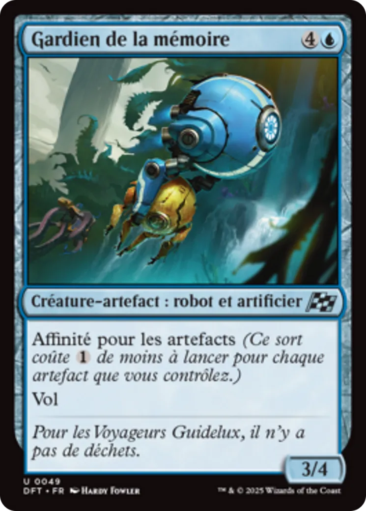 Gardien de la mémoire — Aetherdrift — Magic: The Gathering